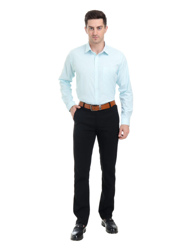 Men's Stripe full Sleeves Shirt - Image 2