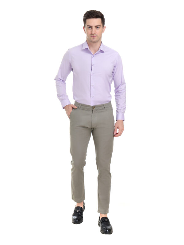 Men's Linen slim fit Trouser - Image 2