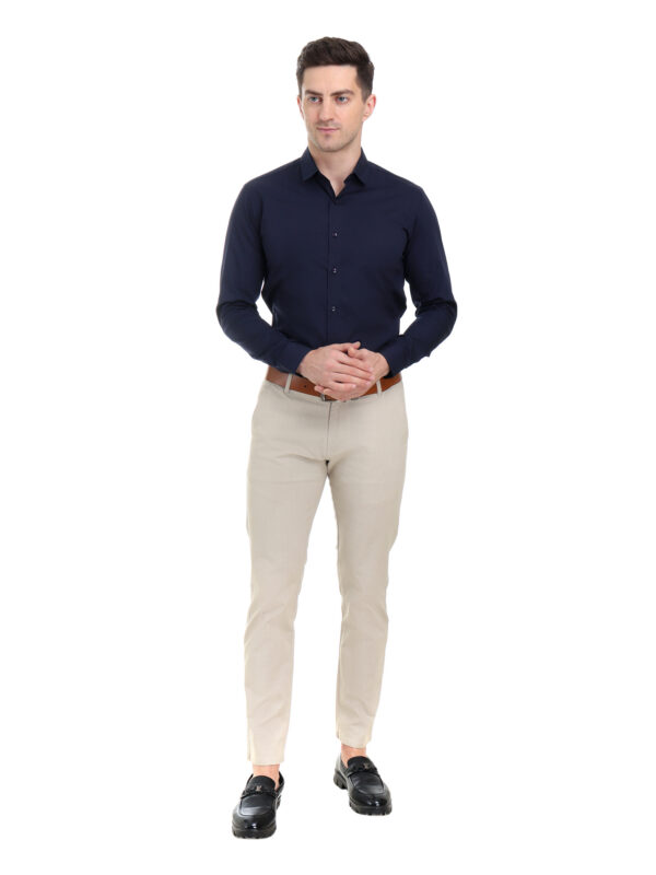 Men's Cotton Lycra Slim Fit Shirt - Image 2