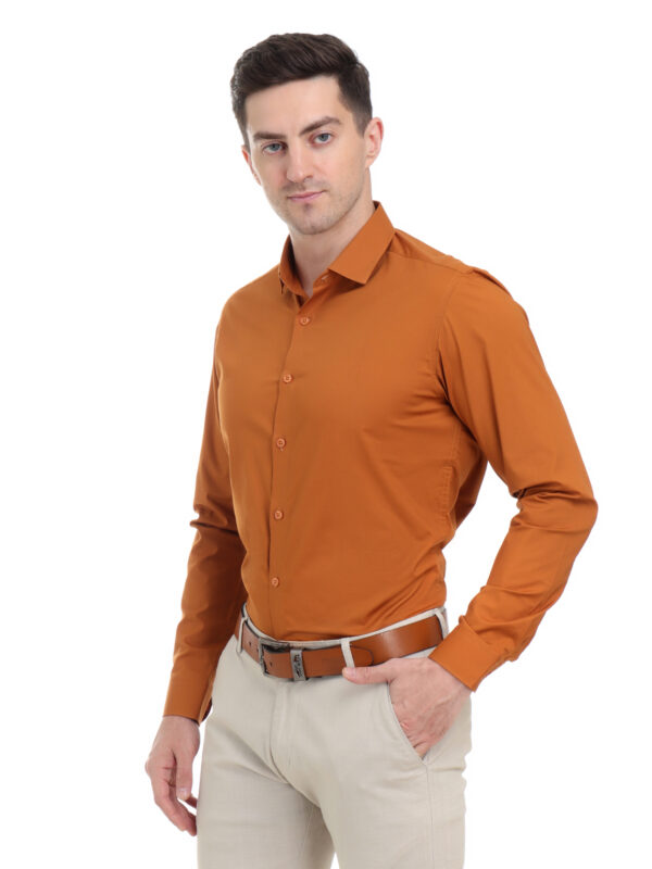 Men's Cotton Lycra Slim Fit Shirt - Image 3