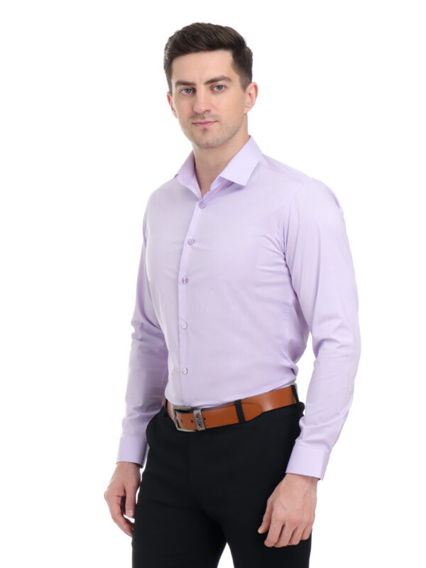 Men's Cotton Lycra Slim Fit Shirt - Image 3
