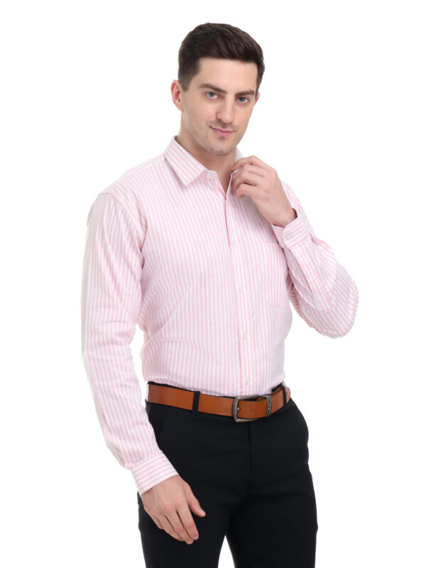 Men's Stripe full Sleeves Shirt - Image 5