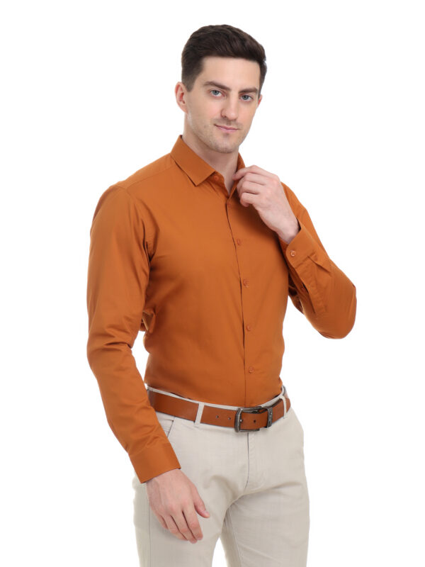Men's Cotton Lycra Slim Fit Shirt - Image 4