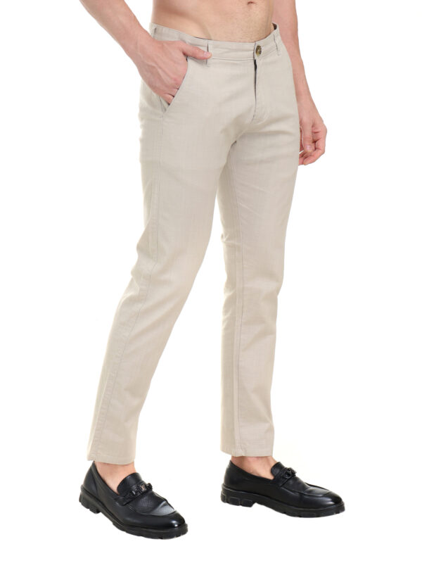 Men's Linen slim fit Trouser - Image 4