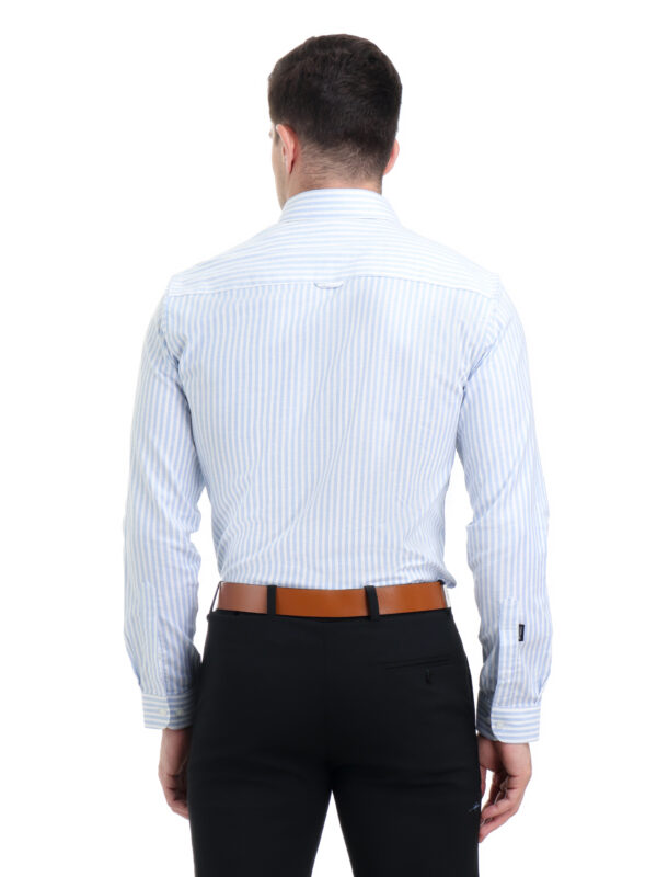 Men's Stripe Full Sleeves Shirt - Image 5