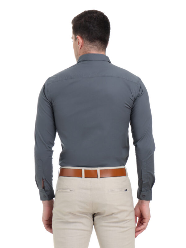 Men's Cotton Lycra Slim Fit Shirt - Image 5