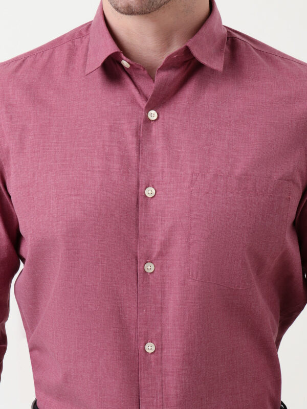 Men's Slim Fit Cotton Shirt - Image 3