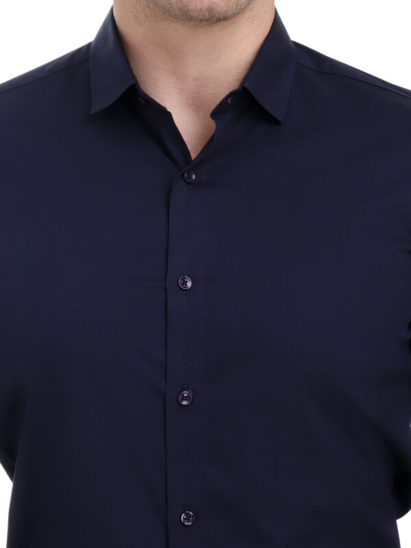 Men's Cotton Lycra Slim Fit Shirt - Image 6