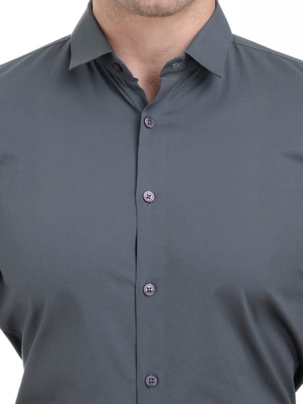 Men's Cotton Lycra Slim Fit Shirt - Image 6