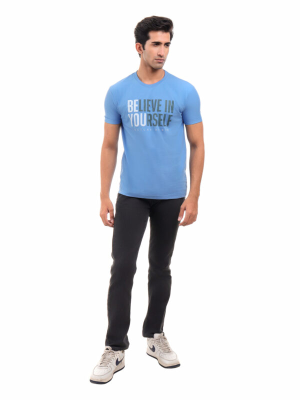 Drop-Shoulder Cotton T-shirts for Men - Image 2