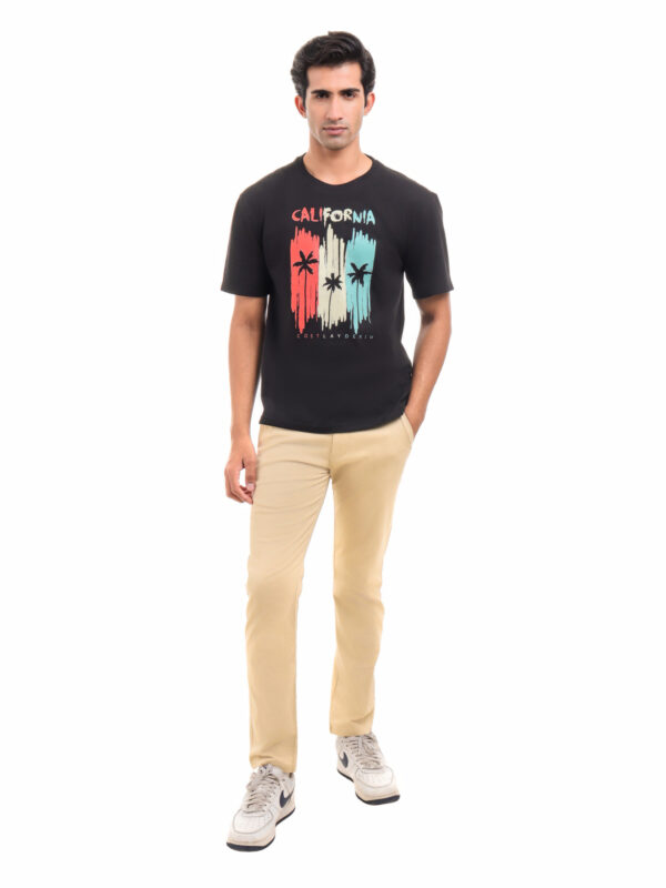 Drop-Shoulder Cotton T-shirts for Men - Image 2