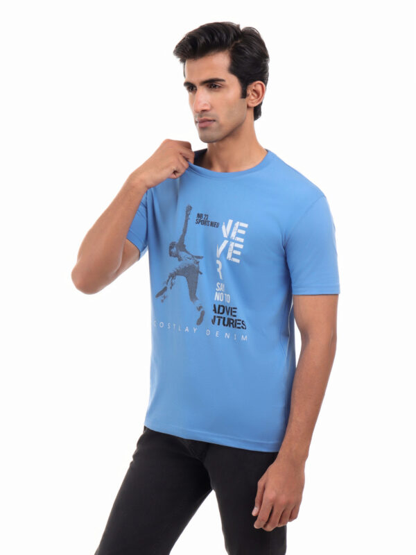 Drop-Shoulder Cotton T-shirts for Men - Image 3