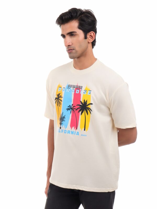 Drop-Shoulder Terry T-shirts for Men