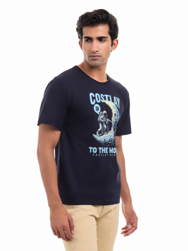 Drop-Shoulder Cotton T-shirts for Men - Image 4