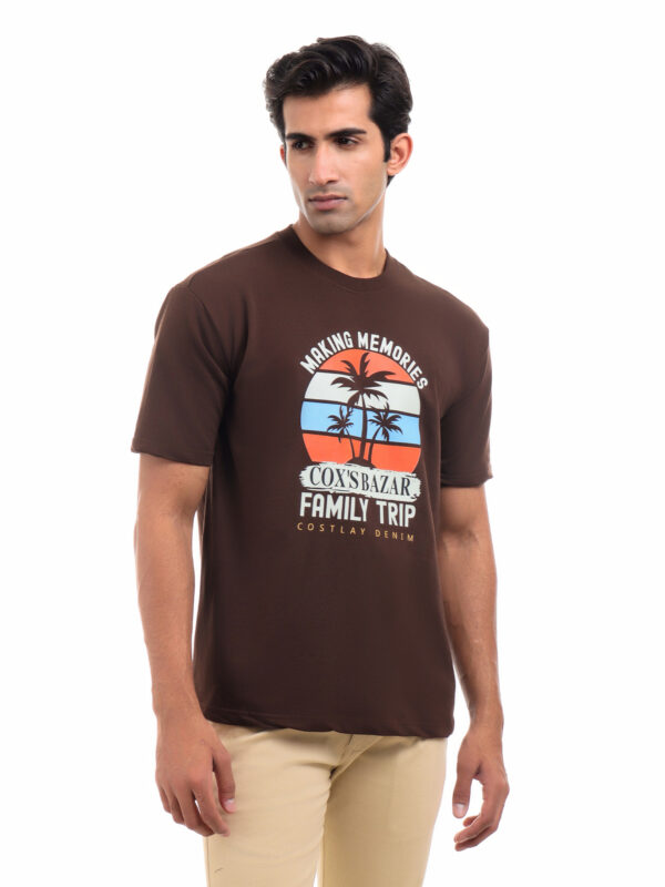 Drop-Shoulder Terry T-shirts for Men