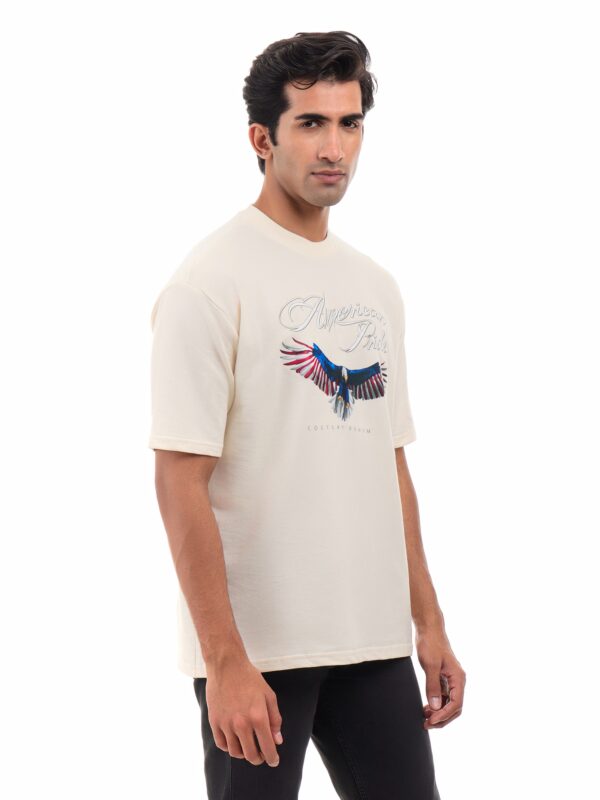 Drop-Shoulder Terry T-shirts for Men