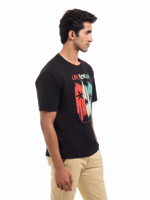 Drop-Shoulder Cotton T-shirts for Men - Image 4