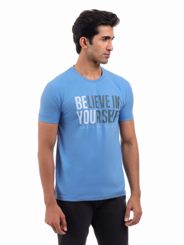 Drop-Shoulder Cotton T-shirts for Men - Image 4