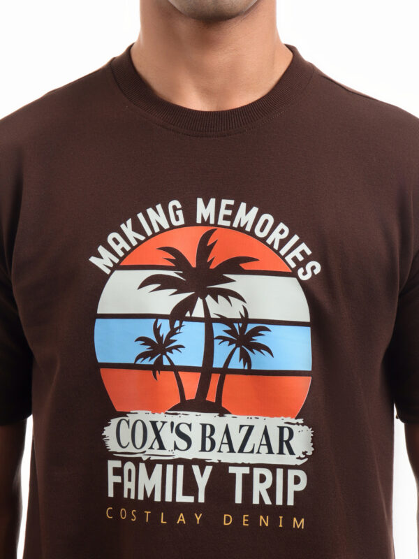 Drop-Shoulder Terry T-shirts for Men - Image 6