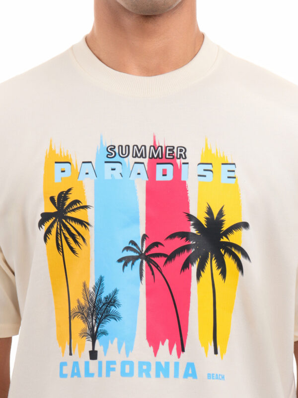 Drop-Shoulder Terry T-shirts for Men - Image 7