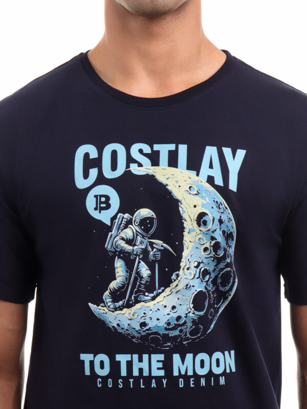 Drop-Shoulder Cotton T-shirts for Men - Image 6