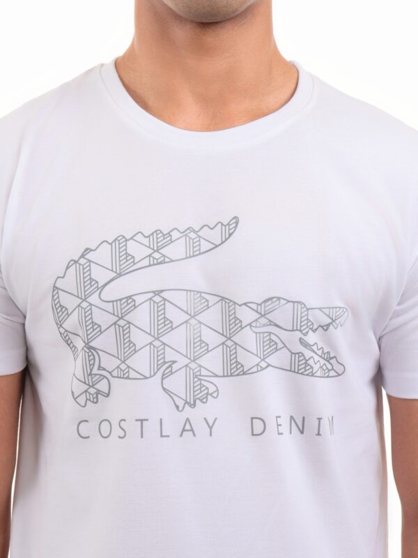 Men's Round Neck Cotton T-shirt - Image 6